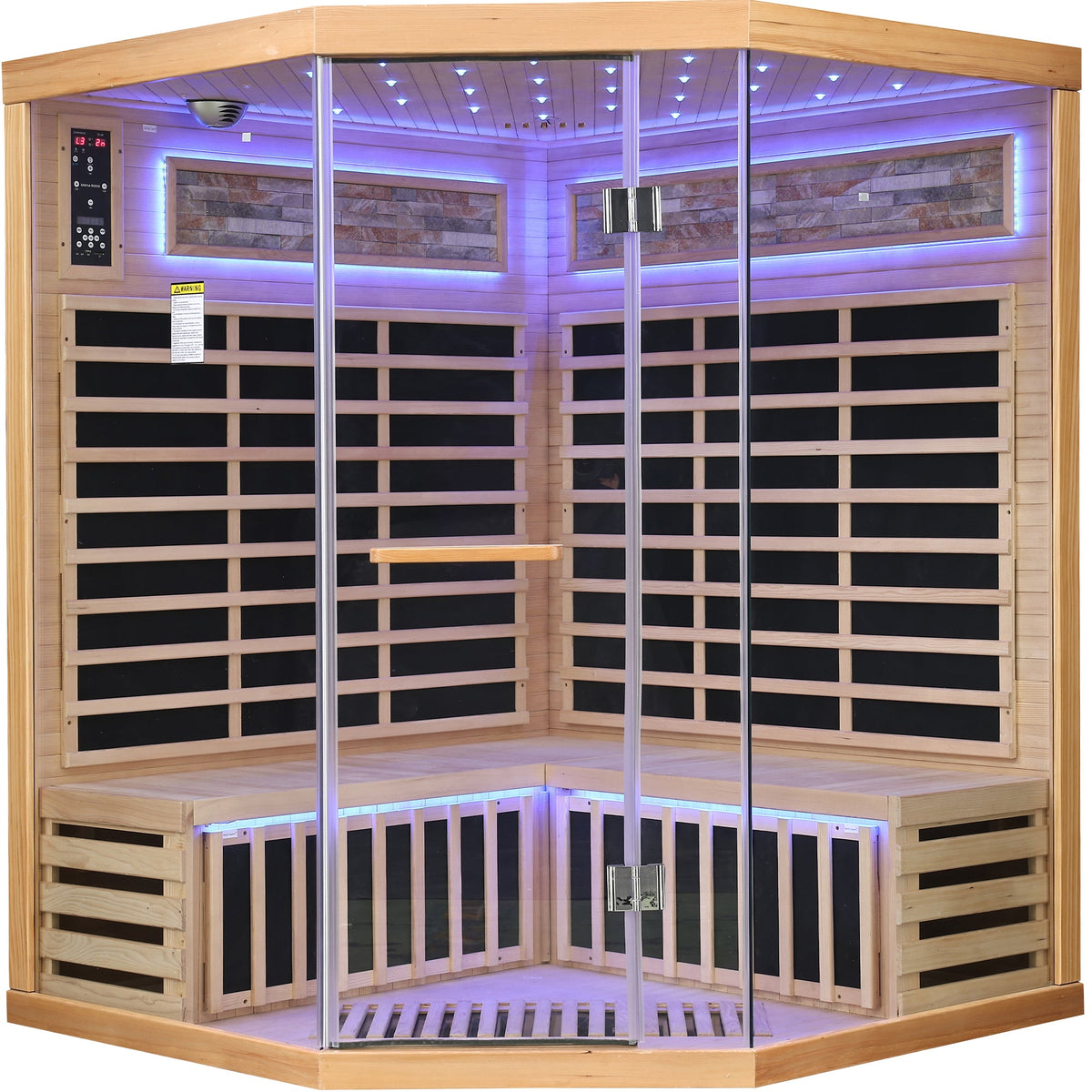 Family Style Pentagonal Sauna Room