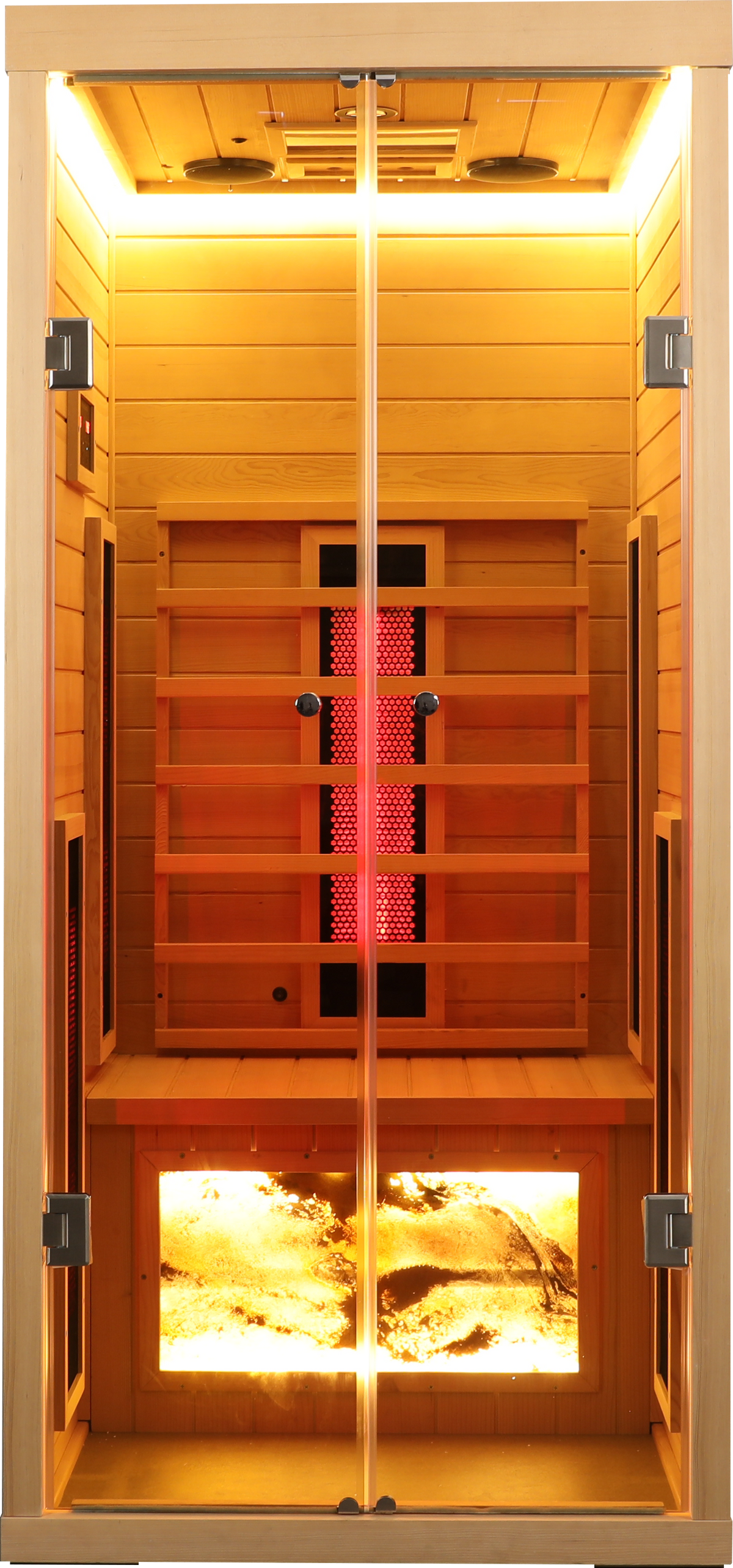 One Person Hemlock Sauna with Low EMF Technology - Hemlock