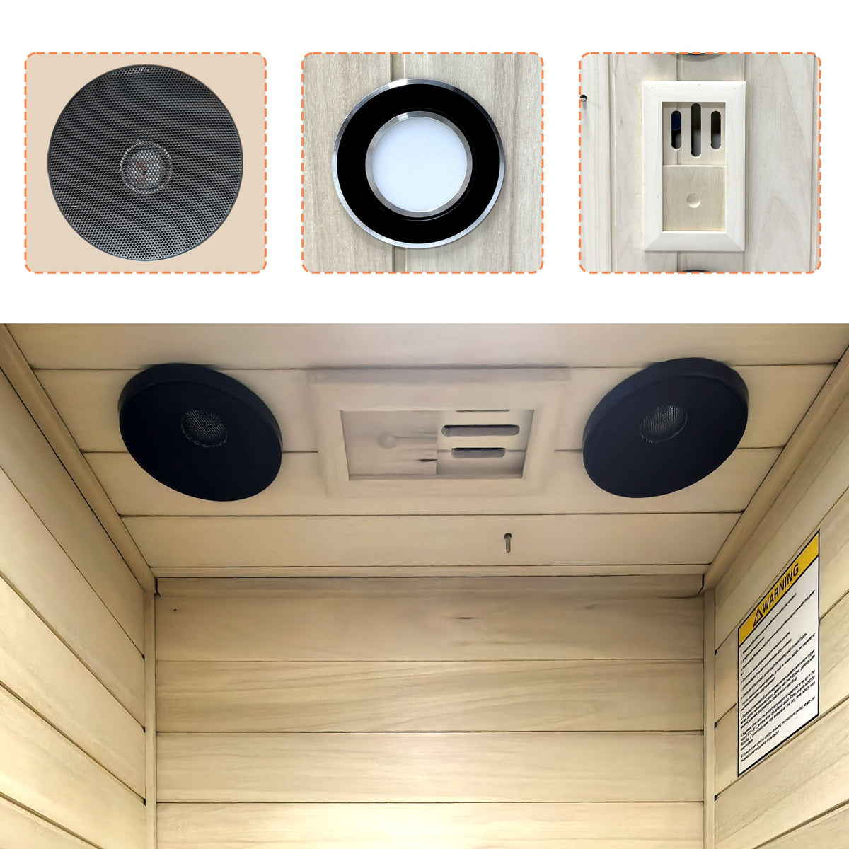 XY-909MB-L Far Infrared Sauna Room – view 8