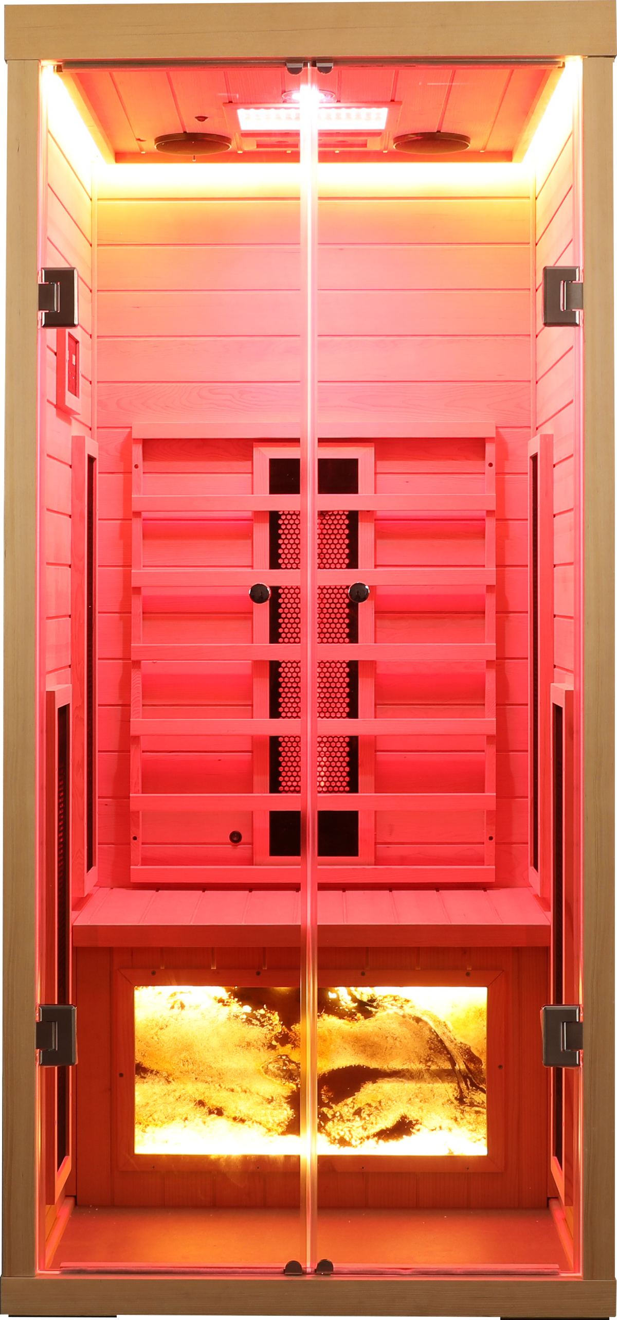 One Person Hemlock Sauna with Low EMF Technology - Hemlock