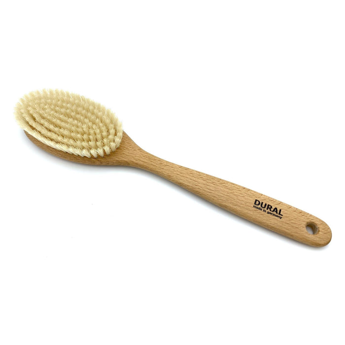 Dural WellFit Sauna Bath Brush – Beech Wood, Natural Bristles, 36 cm