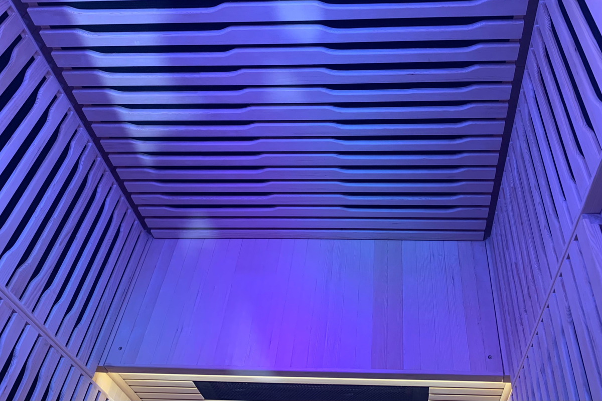 Blisspod Helsinki Full Spectrum Indoor Sauna with Red Light – 2 Person – view 26