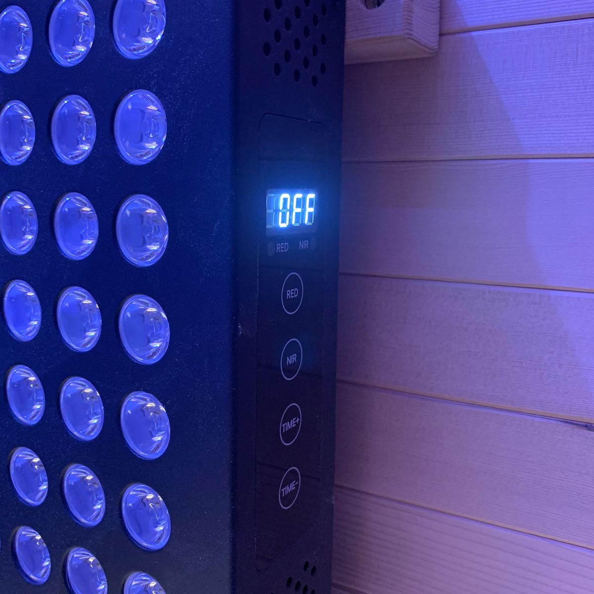 Blisspod Helsinki Full Spectrum Indoor Sauna with Red Light – 2 Person – view 7