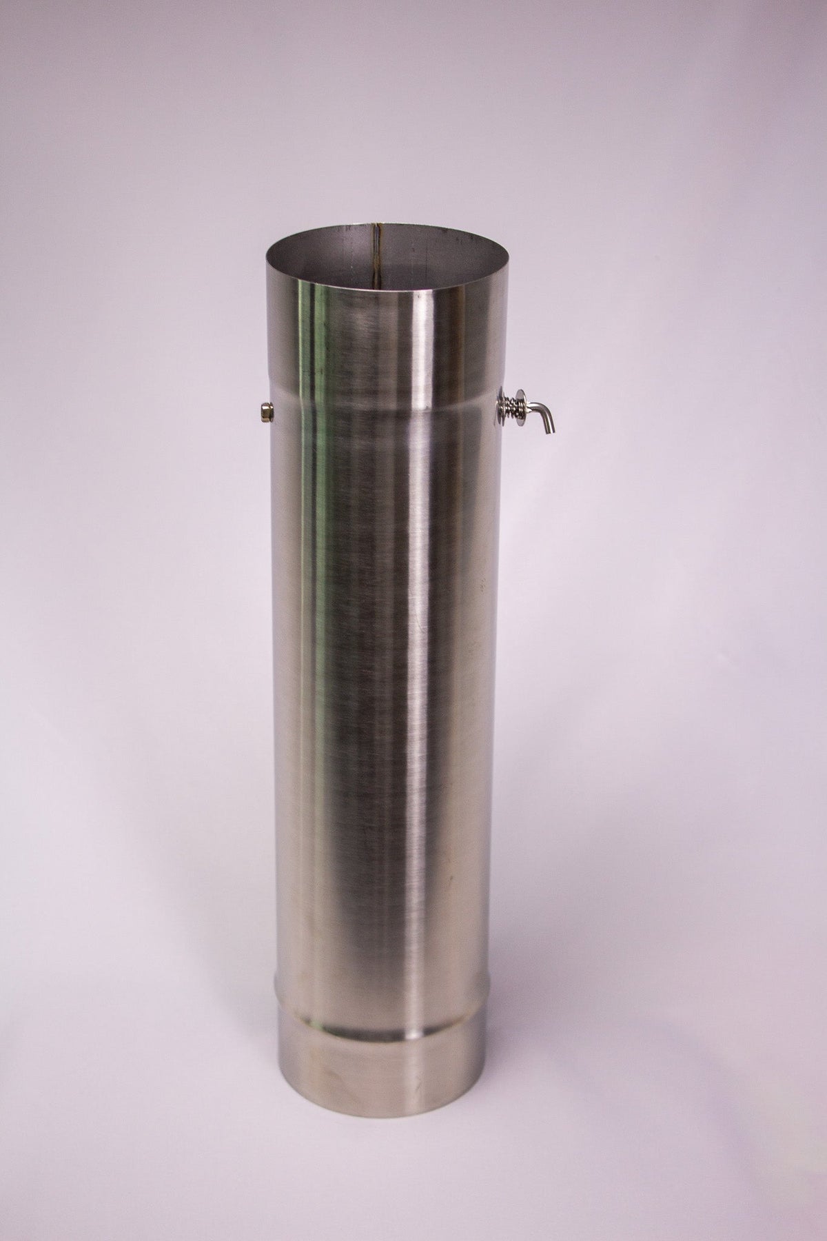 Sauna Stove Chimney Pipe with Damper – 4"