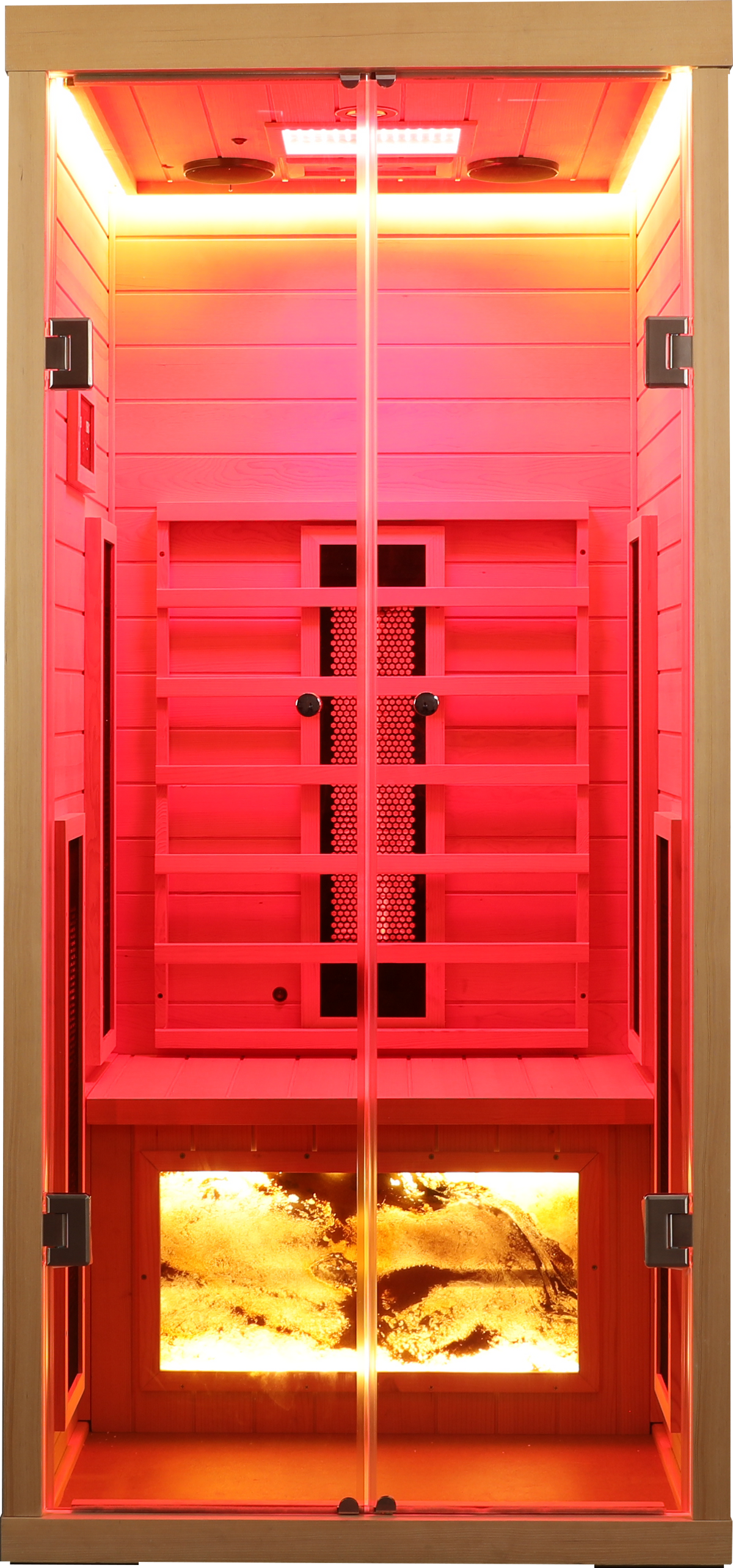 One Person Hemlock Sauna with Low EMF Technology - Hemlock