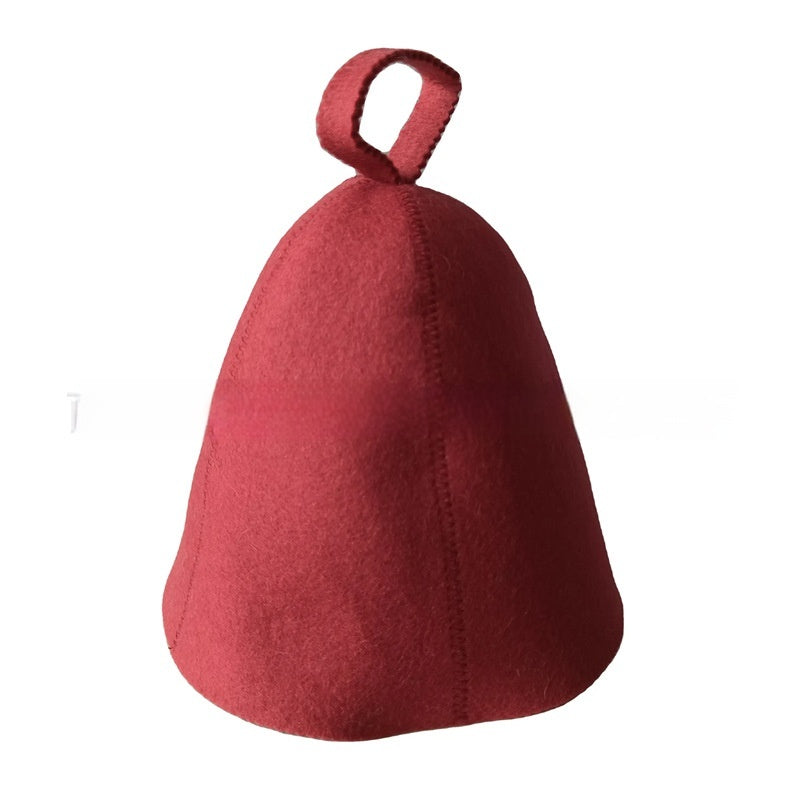 Wool Sauna Hat – Unisex, 70 x 23 cm, 6 Colors – view 2