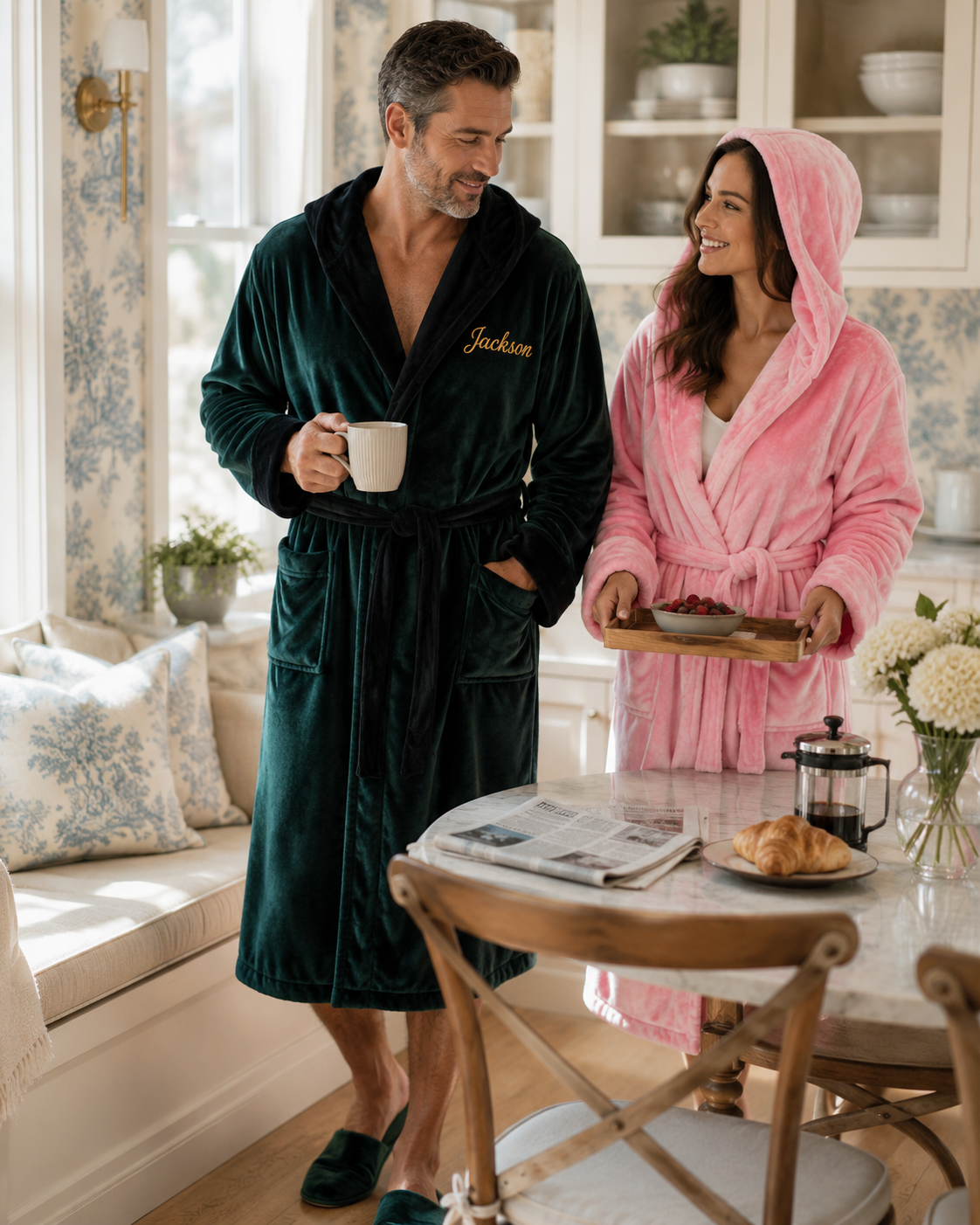 Men’s Robe with Hood – Ultra-Soft Plush Comfort for Everyday Use – view 11