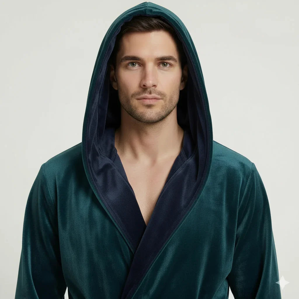 Men’s Robe with Hood – Ultra-Soft Plush Comfort for Everyday Use – view 19