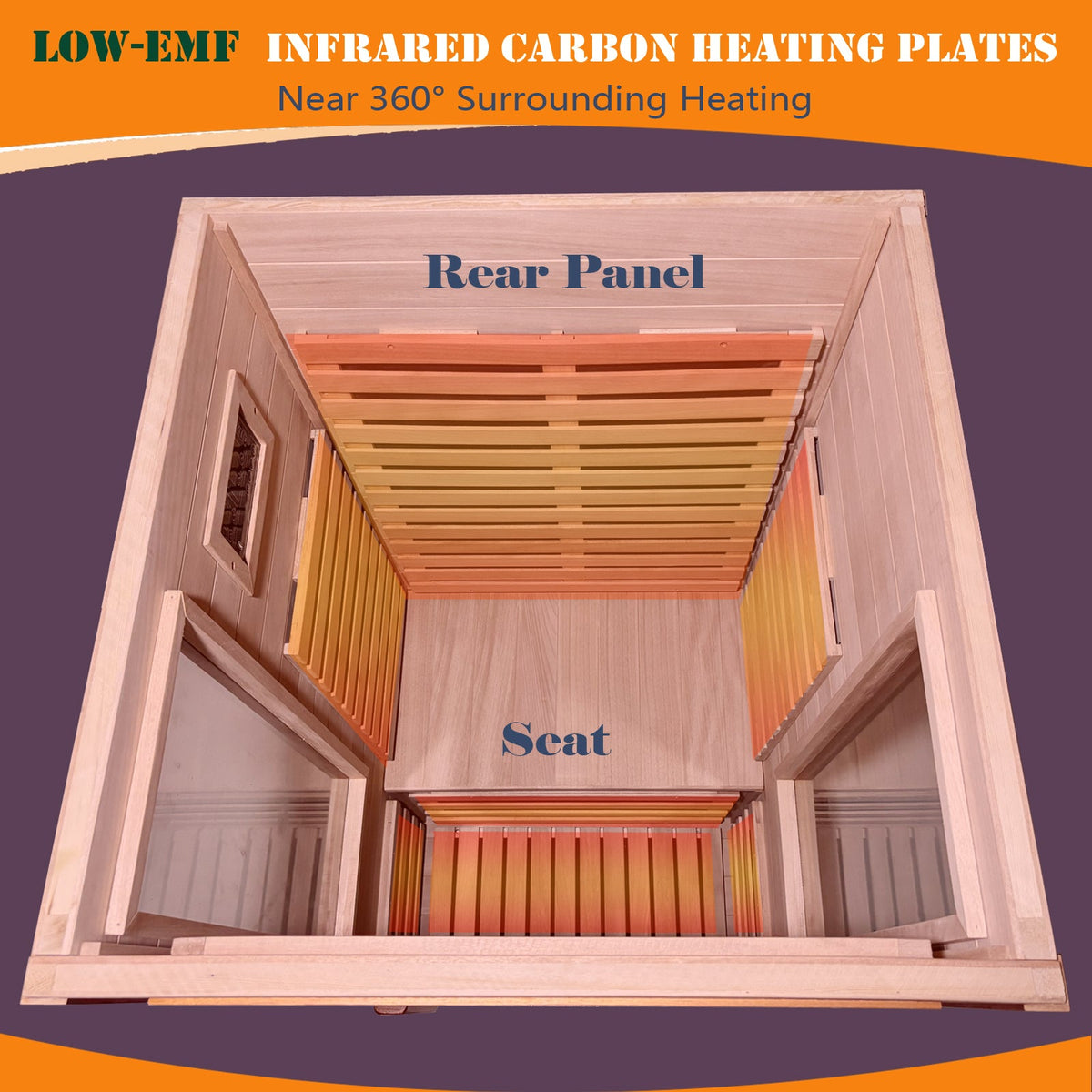 Home Dry Infrared Sauna – view 6