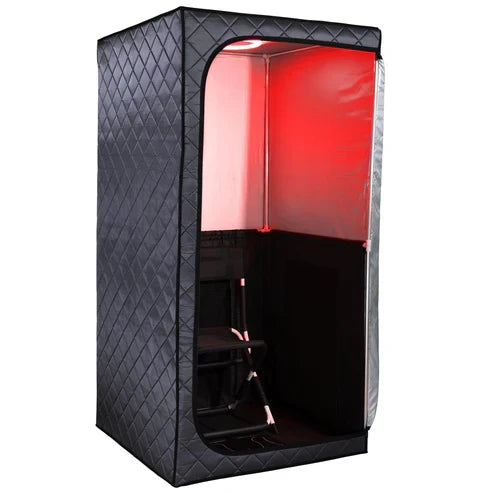Portable Far Infrared Sauna – Full Body, 34.2 x 34.2 x 68.5 in