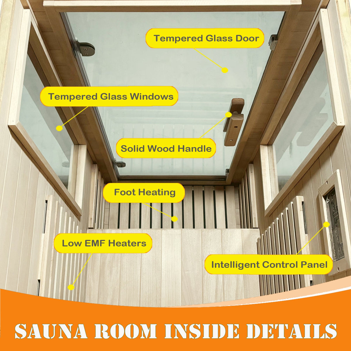 Home Dry Infrared Sauna – view 8