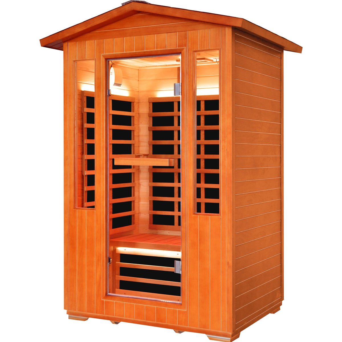 HOSAUNA Outdoor Sauna Room for 2