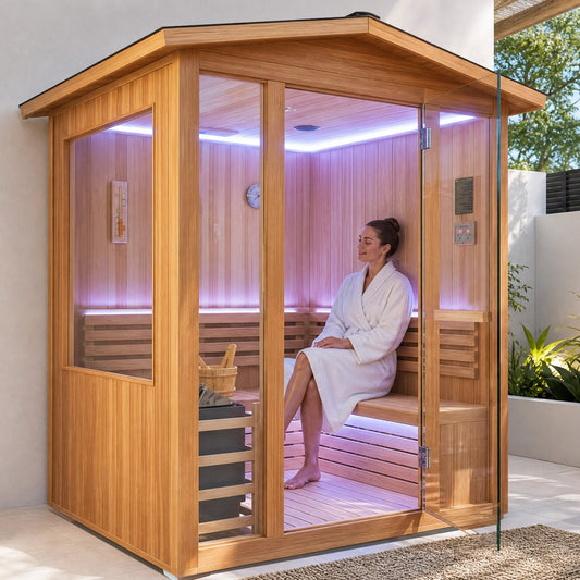 6000W Outdoor Traditional Steam Sauna