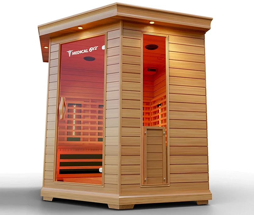 6 Person Indoor Infrared Full Spectrum Sauna | Medical 6 Plus™