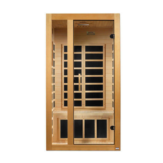 Dynamic Saunas Gracia DYN-6119-01 Elite Ultra Low EMF FAR Infrared Sauna 2 Person