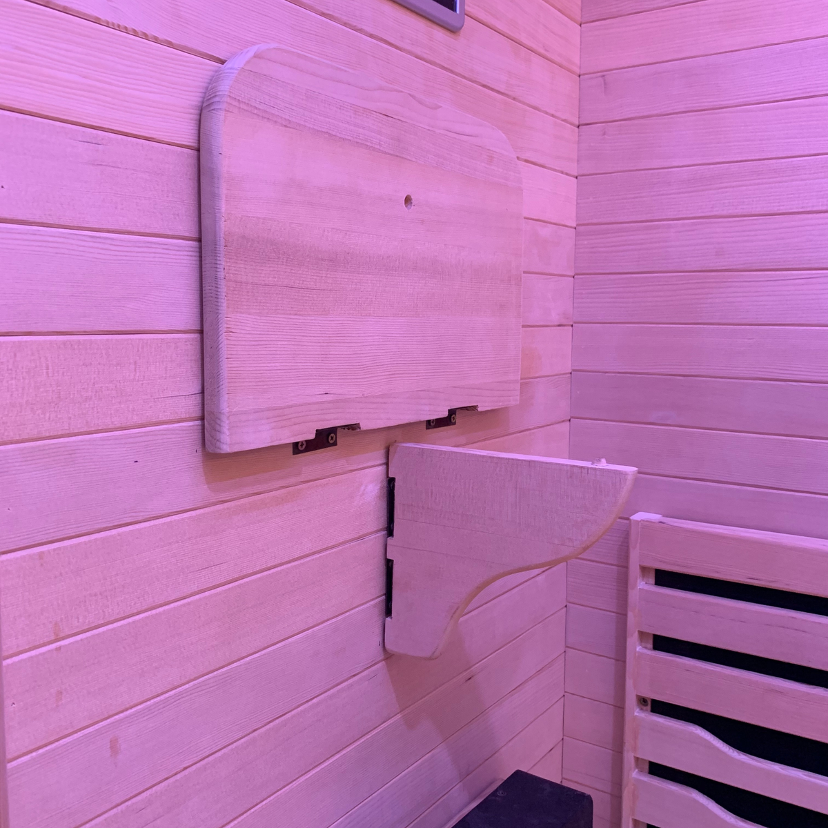 Blisspod Helsinki Full Spectrum Indoor Sauna with Red Light – 2 Person – view 12