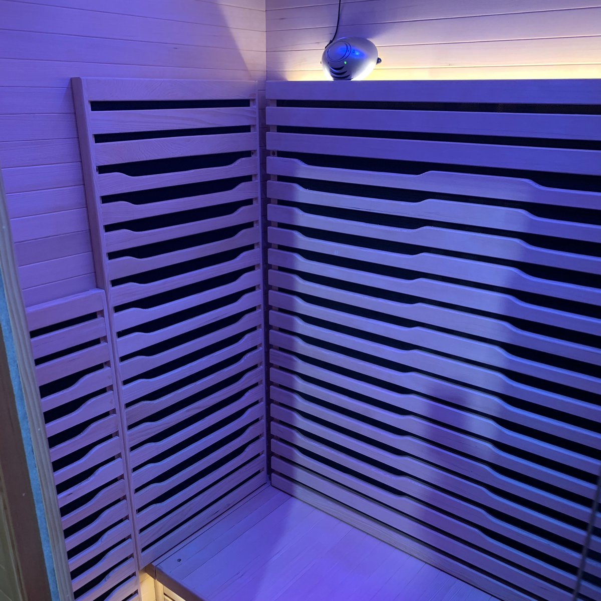 Blisspod Helsinki Full Spectrum Indoor Sauna with Red Light – 2 Person – view 9