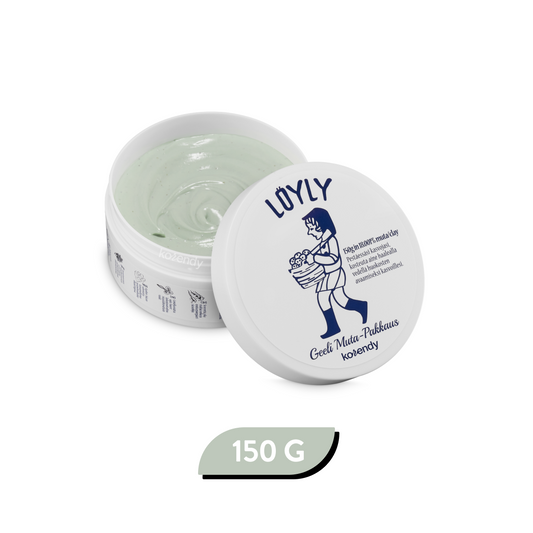 Clay Face Mask – Torhop Löyly Green Mud with Vegan Collagen, 150 g