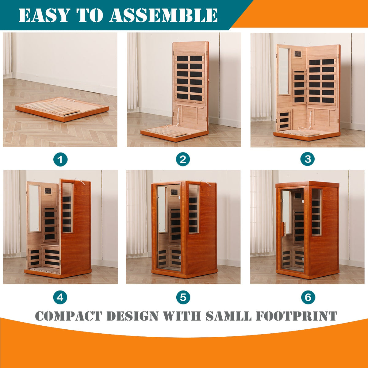 Home Dry Infrared Sauna – view 5