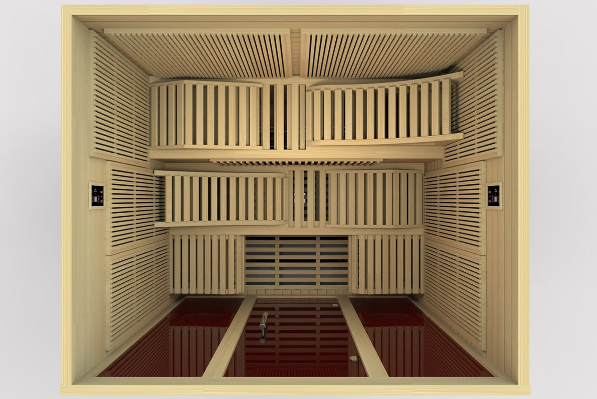 Dynamic Monaco 6-person Ultra Low EMF (Under 3MG) FAR Infrared Sauna