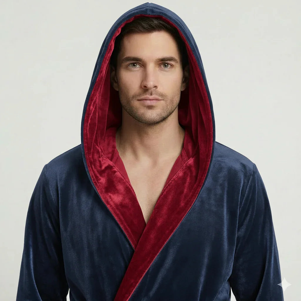 Men’s Robe with Hood – Ultra-Soft Plush Comfort for Everyday Use – view 16