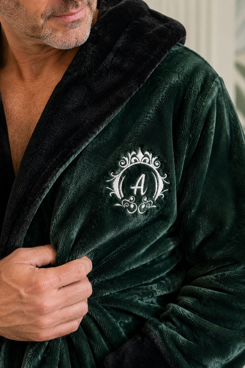 Men’s Robe with Hood – Ultra-Soft Plush Comfort for Everyday Use – view 28