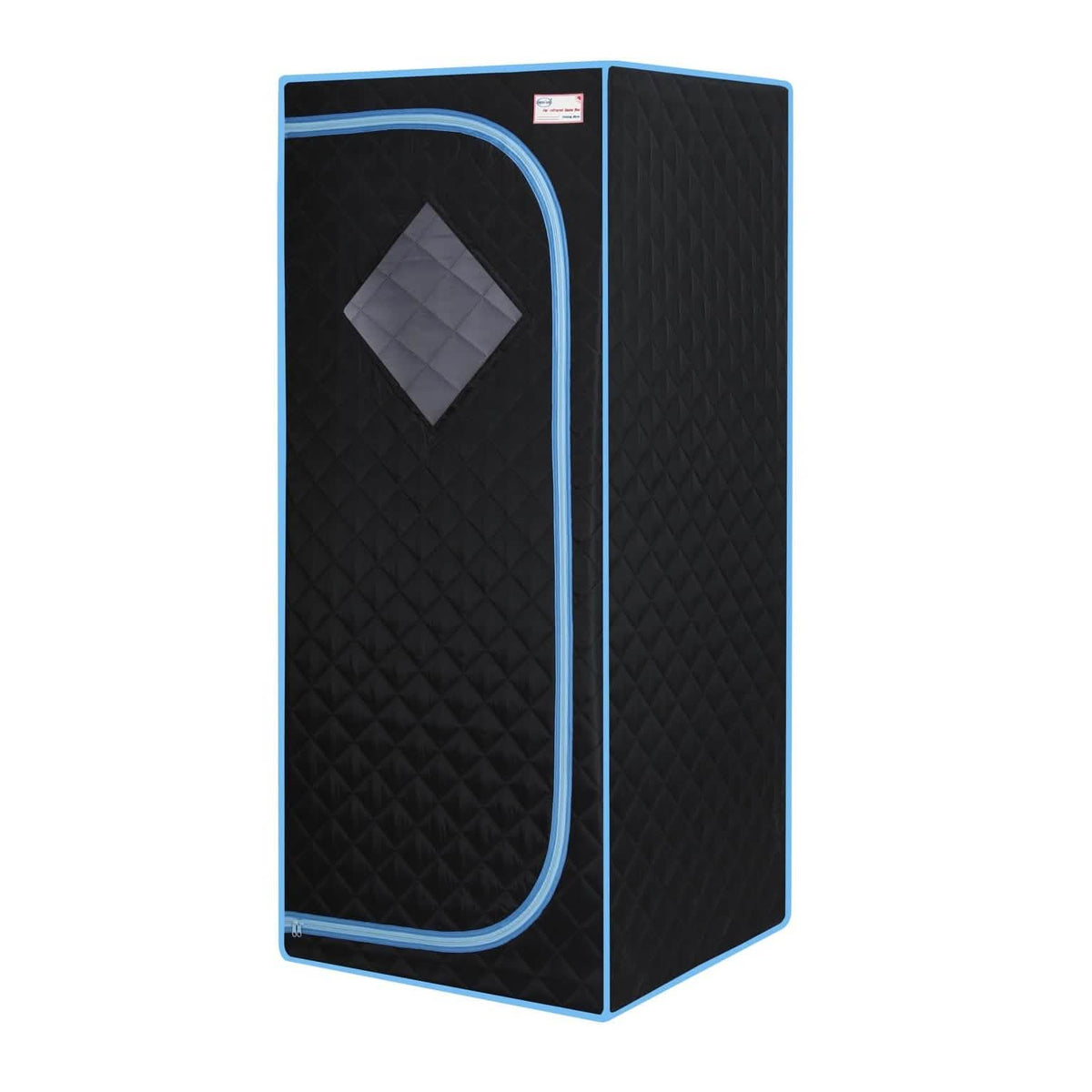 Portable Infrared Sauna Tent – 700W, Heated Foot Pad, Reading Light & Chair, Black – view 2