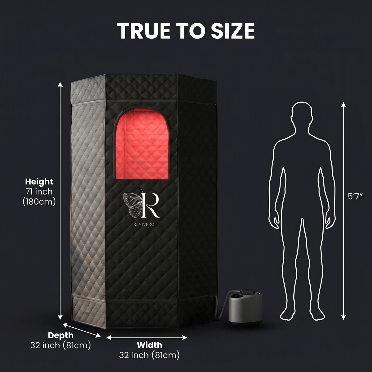 Red Light Therapy Steam Sauna – view 6