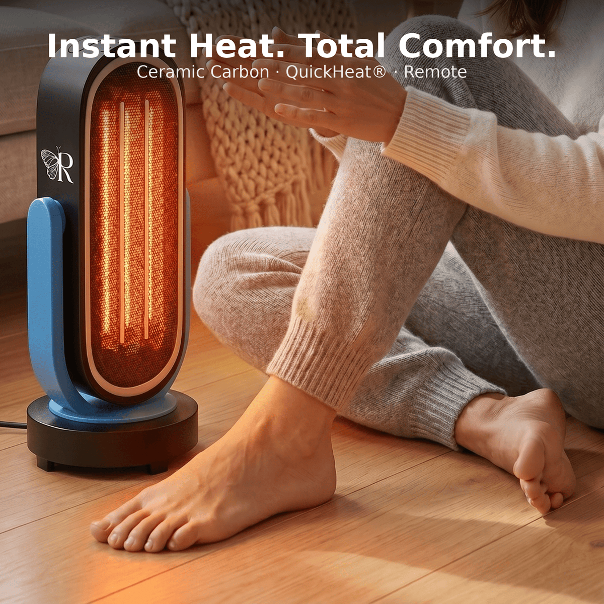Sauna Heater – 1500W Ceramic Carbon QuickHeat with Remote – view 4